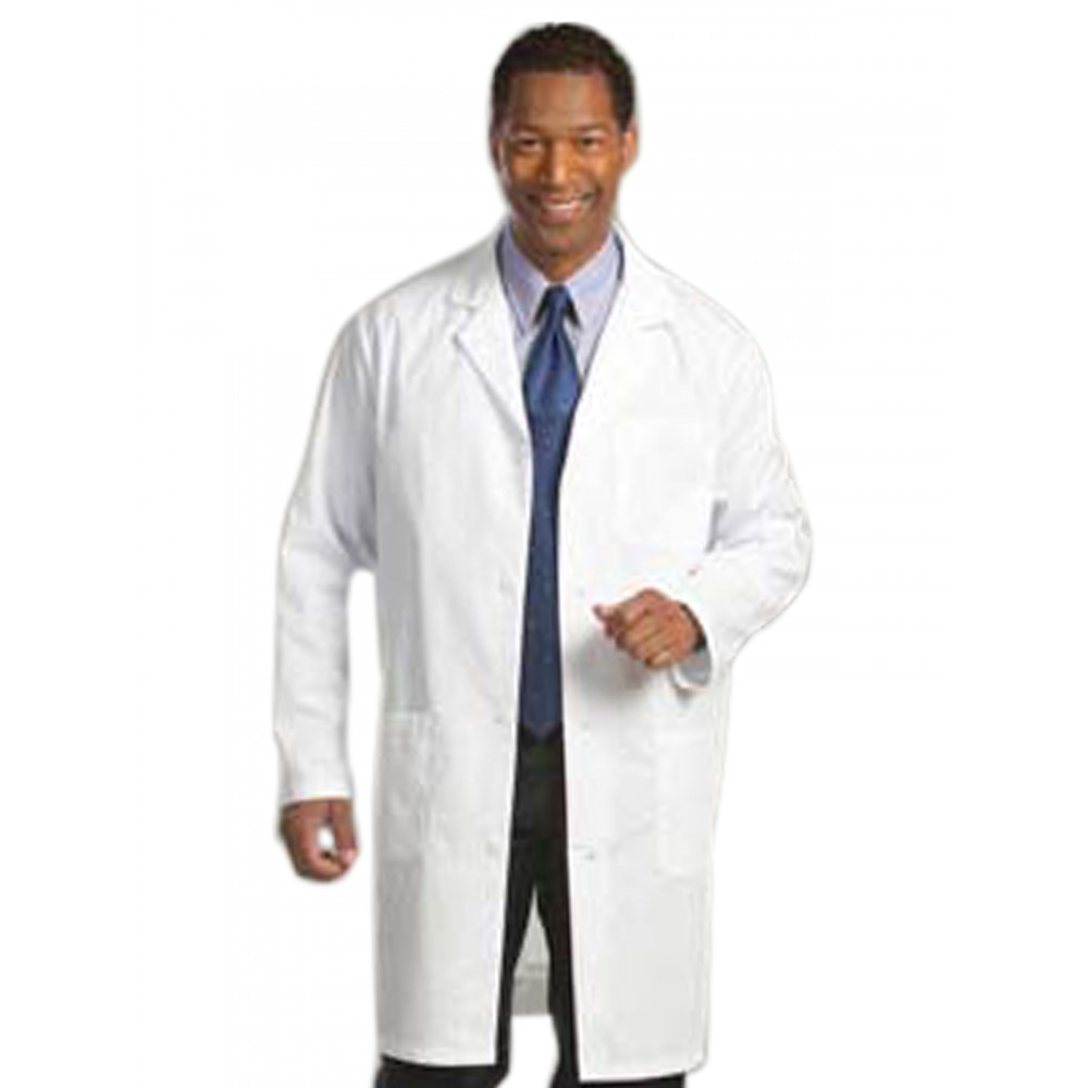 Fashion Seal - Men's Three-Pocket 39" Staff-Length Lab Coat Fashion Seal - Men's Three-Pocket 39" Staff-Length Lab Coat