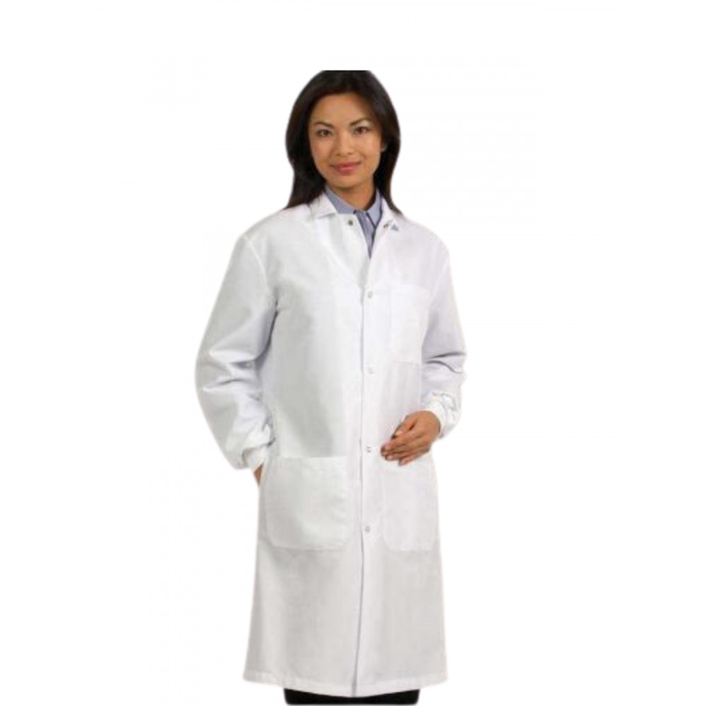 Fashion Seal Lab Coats - Unisex Three-Pocket 41" Full-Length Convertible Collar Lab Coat Fashion Seal Lab Coats - Unisex Three-Pocket 41" Full-Length Convertible Collar Lab Coat