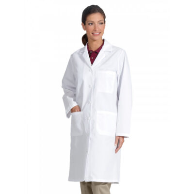 Fashion Seal - Women's Three-Pocket 39" Full-Length Lab Coat