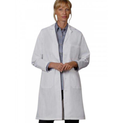 Fashion Seal - Women's Three-Pocket 39" Full-Length Lab Coat