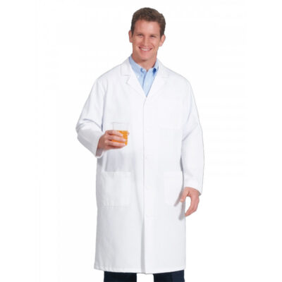 Fashion Seal Lab Coats - Men's Three-Pocket 45" Full-Length Extra Long Lab Coat