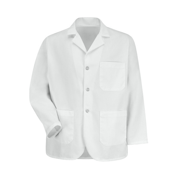 Red Kap Healthcare - Men's Three-Pocket 30.75" Long-Sleeve Counter Coat Red Kap Healthcare - Men's Three-Pocket 30.75" Long-Sleeve Counter Coat