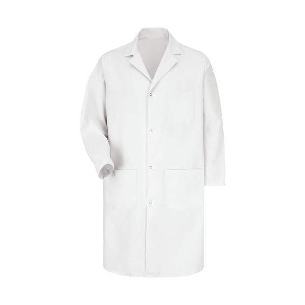 Red Kap Healthcare - Men's Multi-Pocket 41.5" Gripper-Front Lab Coat Red Kap Healthcare - Men's Multi-Pocket 41.5" Gripper-Front Lab Coat