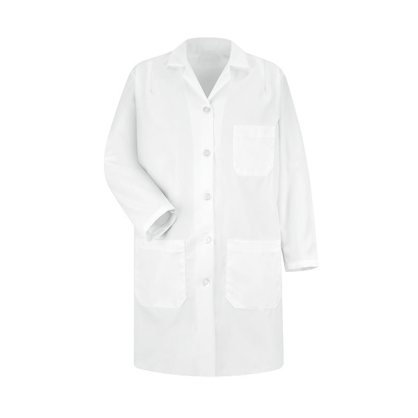 Red Kap Healthcare - Women's Three-Pocket 37" Full-Length Lab Coat Red Kap Healthcare - Women's Three-Pocket 37" Full-Length Lab Coat