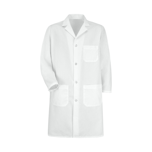 Red Kap Healthcare - Men's Three-Pocket 41.5" Full-Length Lab Coat Red Kap Healthcare - Men's Three-Pocket 41.5" Full-Length Lab Coat