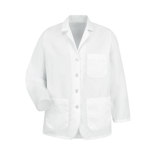 Red Kap Healthcare - Women's 30" Three-Pocket Lapel Counter Coat Red Kap Healthcare - Women's 30" Three-Pocket Lapel Counter Coat