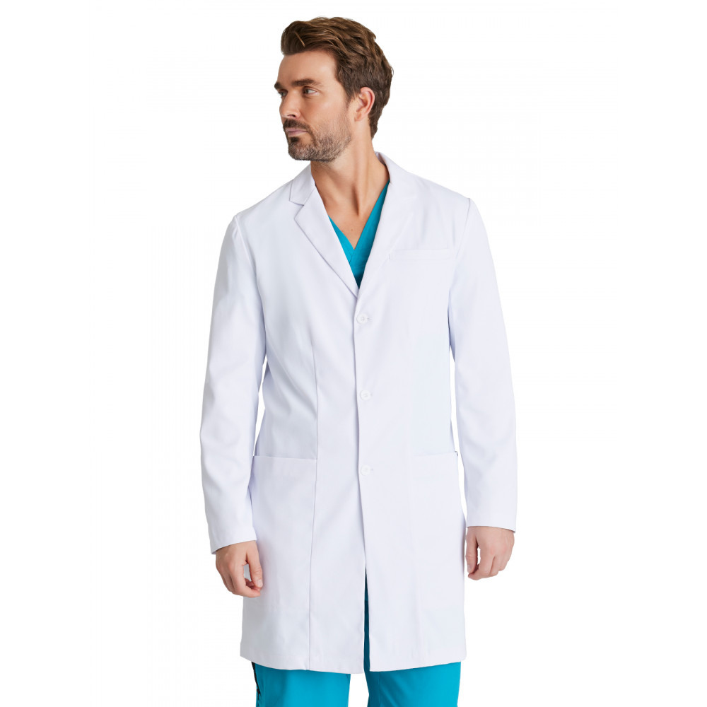 Barco Since 1929 - Men's Three-Pocket 38" Full-Length Verse Lab Coat Barco Since 1929 - Men's Three-Pocket 38" Full-Length Verse Lab Coat