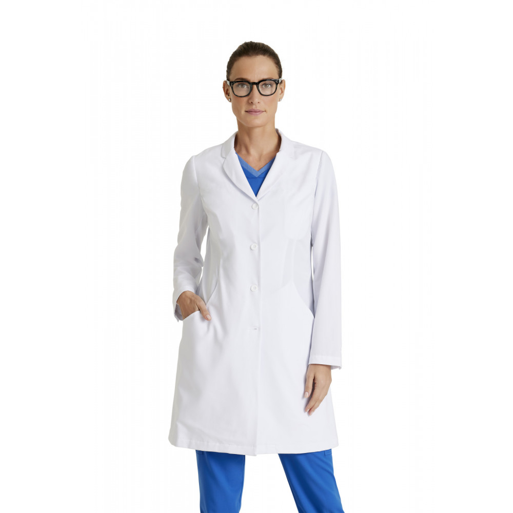 Grey's Anatomy Signature - Women's Four-Pocket 35" Mid-Length Penelope Lab Coat Grey's Anatomy Signature - Women's Four-Pocket 35" Mid-Length Penelope Lab Coat