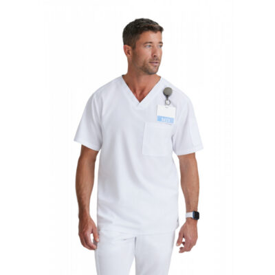 Grey's Anatomy Classic - Men's Two-Pocket V-Neck Evan Scrub Top