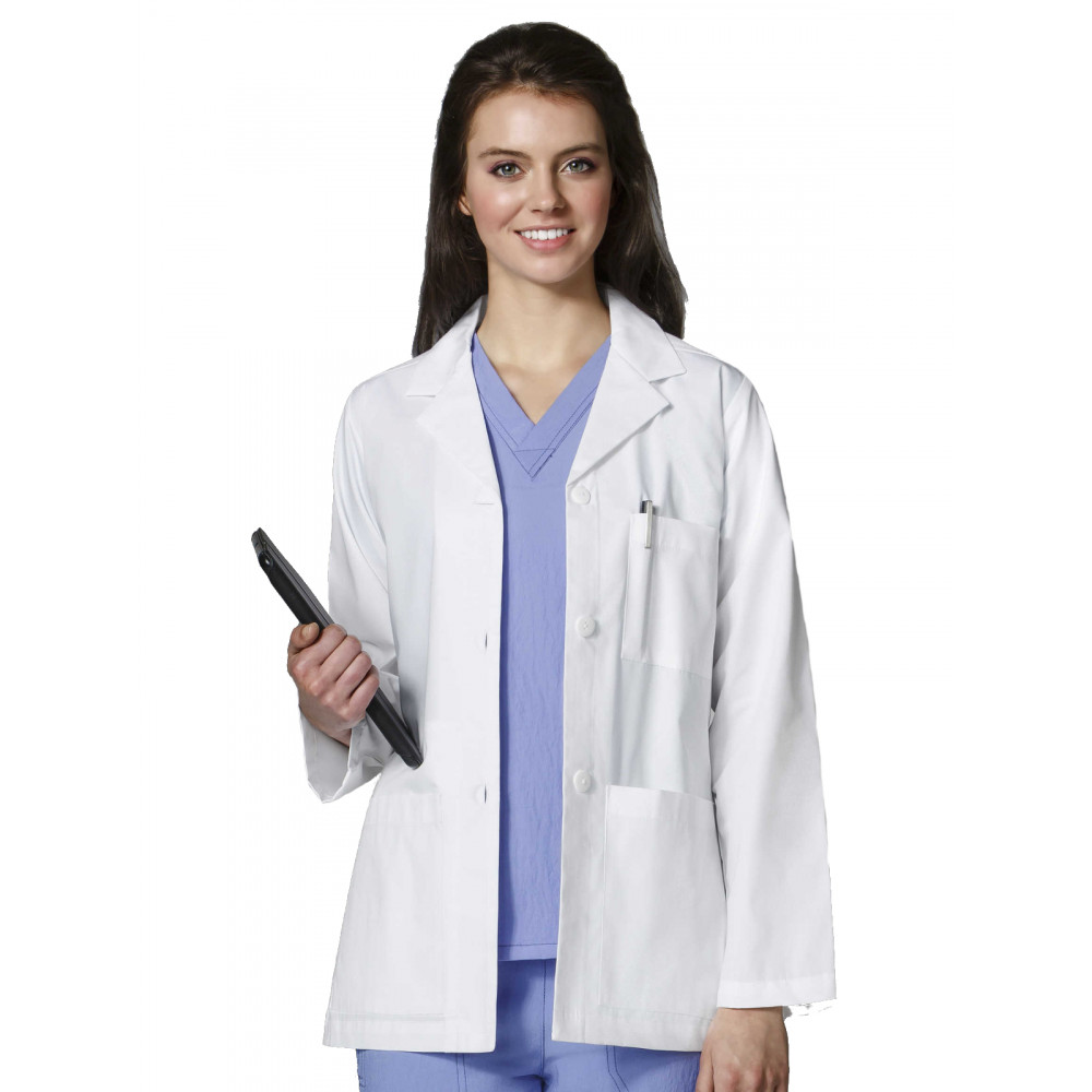 Wink Lab Coats - Women's Four-Pocket 29.5" Consultation Lab Coat Wink Lab Coats - Women's Four-Pocket 29.5" Consultation Lab Coat