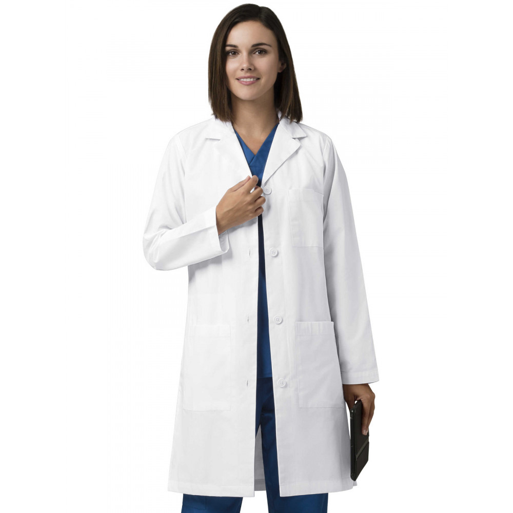 Wink Lab Coats - Women's Four-Pocket 38" Full-Length Lab Coat