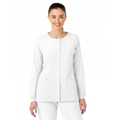 Wink - W123 - Women's Two-Pocket Crew Neck Jacket