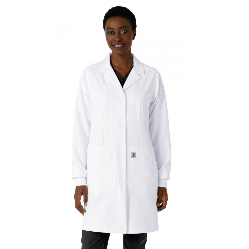 Carhartt Scrubs - Women's Six-Pocket 38" Long Lab Coat Carhartt Scrubs - Women's Six-Pocket 38" Long Lab Coat