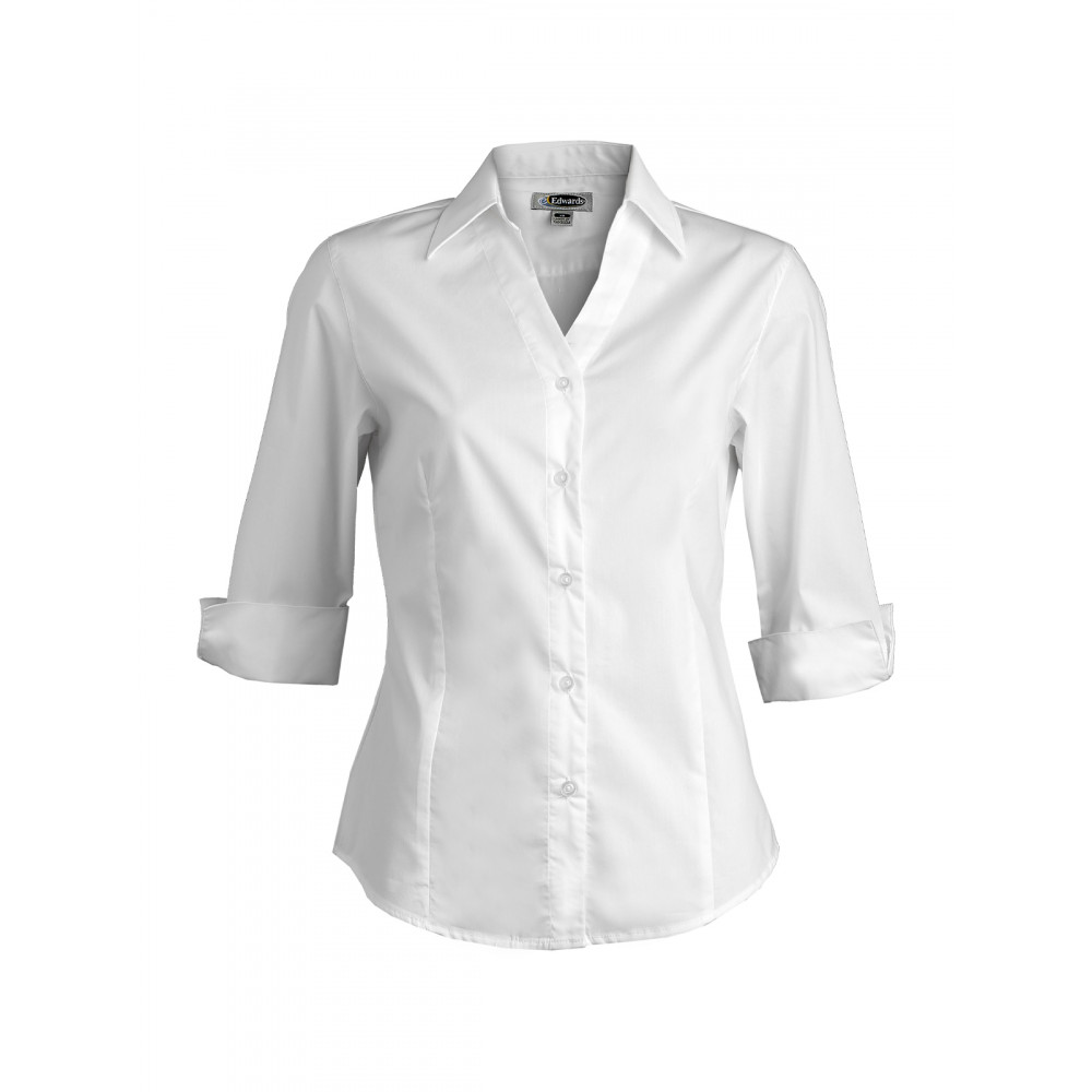 Edwards - Blouses - Women's V-Neck Top Edwards - Blouses - Women's V-Neck Top