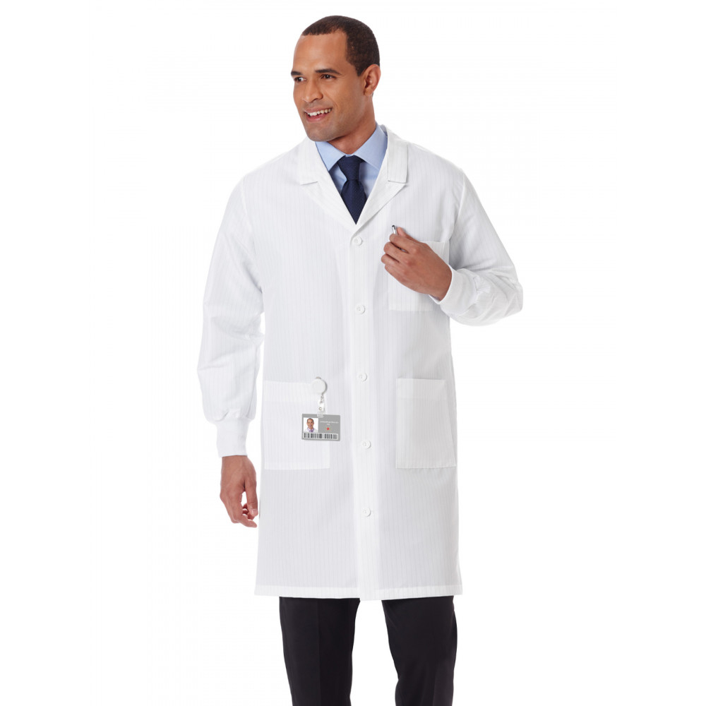 Meta Labwear - Unisex Three-Pocket 40" Full-Length Lab Coat Meta Labwear - Unisex Three-Pocket 40" Full-Length Lab Coat