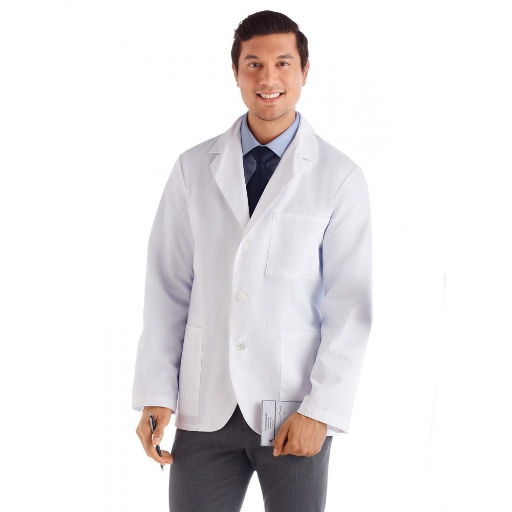 Meta Labwear - Men's Three-Pocket 30" Consultation Lab Coat Meta Labwear - Men's Three-Pocket 30" Consultation Lab Coat