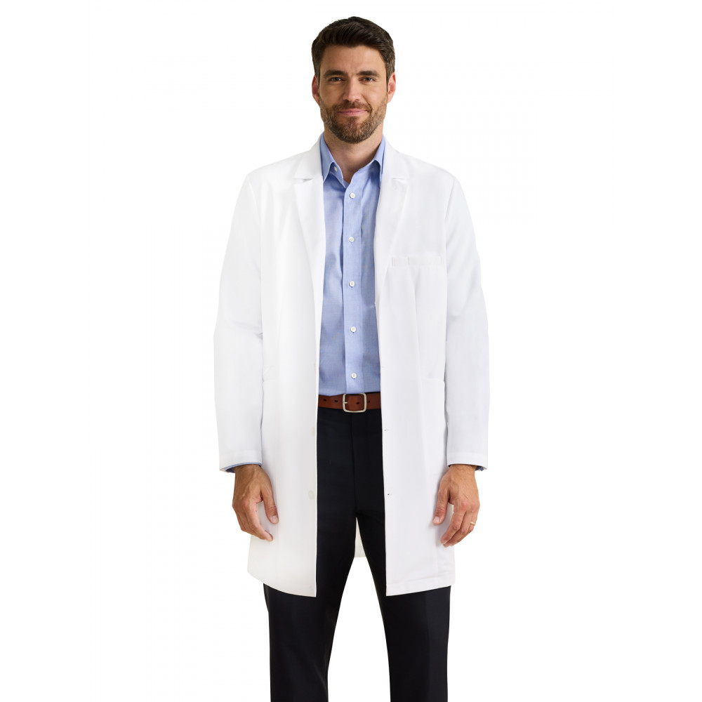 Healing Hands - The White Coat - Men's 7-Pocket 37" Lab Coat Healing Hands - The White Coat - Men's 7-Pocket 37" Lab Coat