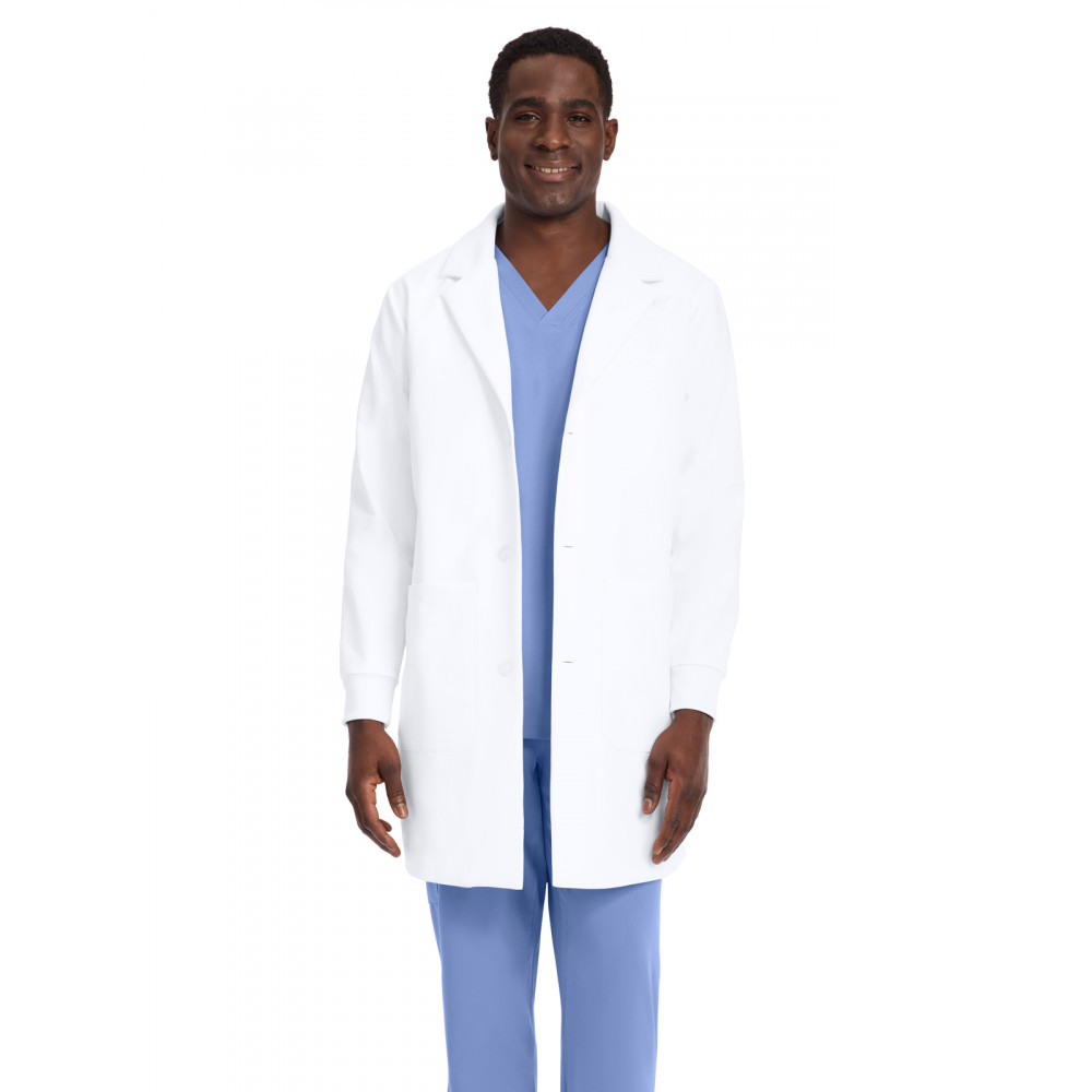 Healing Hands - The White Coat - Men's 6-Pocket 36.25" Lab Coat Healing Hands - The White Coat - Men's 6-Pocket 36.25" Lab Coat