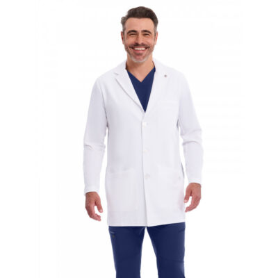 Healing Hands - The White Coat - Men's Five-Pocket 35.5" Logan Lab Coat