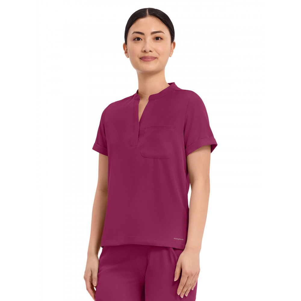 Healing Hands - HH Works - Women's 1-Pocket Macy Mandarin Top Healing Hands - HH Works - Women's 1-Pocket Macy Mandarin Top