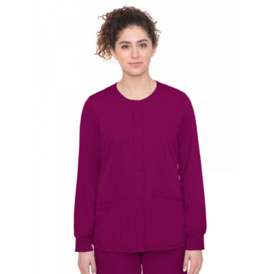 Healing Hands - HH Works - Women's 4-Pocket Megan Snap Front Jacket