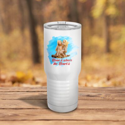 Personalized Cartoon Photo 20oz. Tall Tumbler with Clear Lid