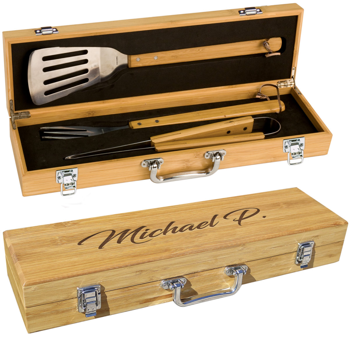 Personalized 3-Piece BBQ Set - Image 4