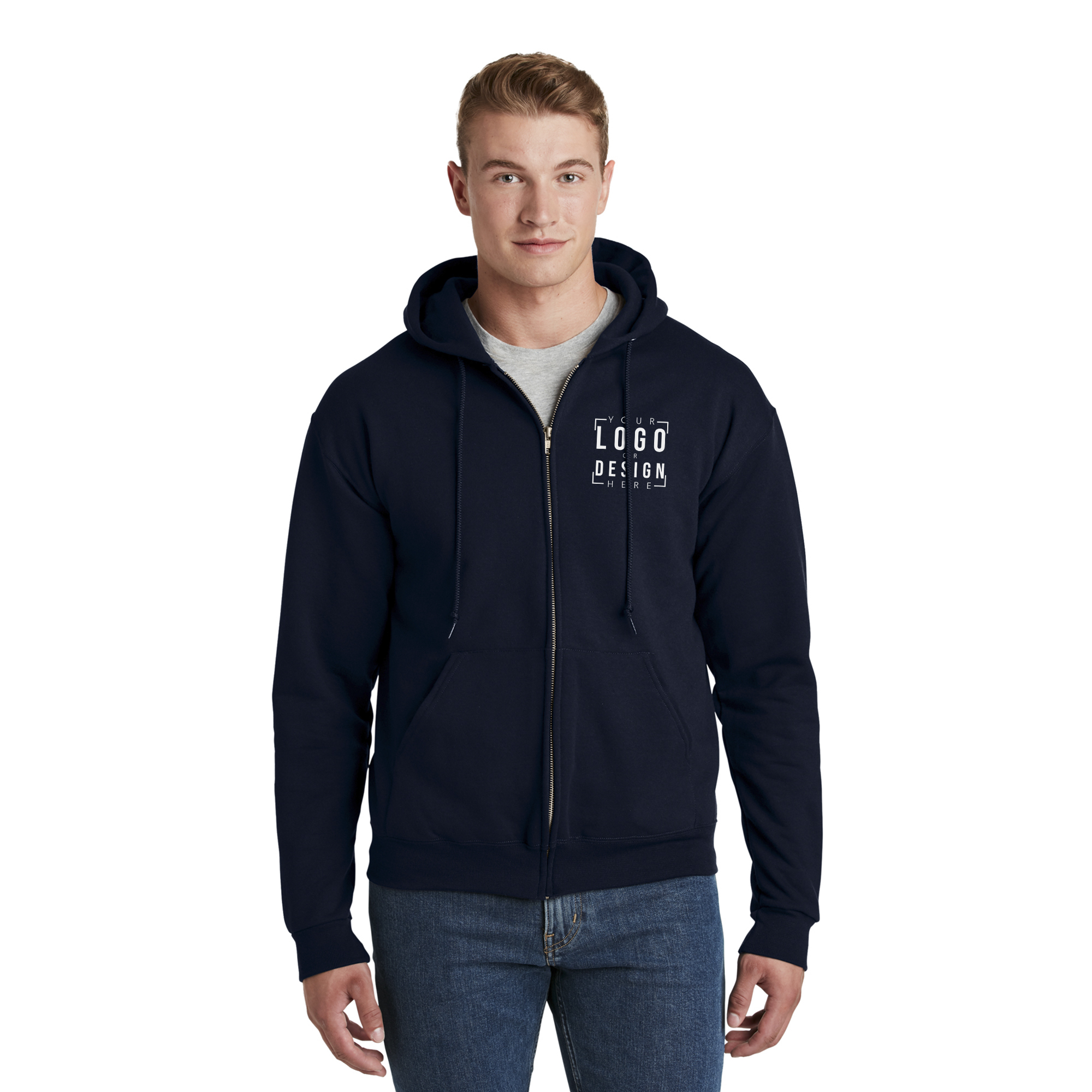 JERZEES Super Sweats NuBlend - Full-Zip Hooded Sweatshirt JERZEES Super Sweats NuBlend - Full-Zip Hooded Sweatshirt