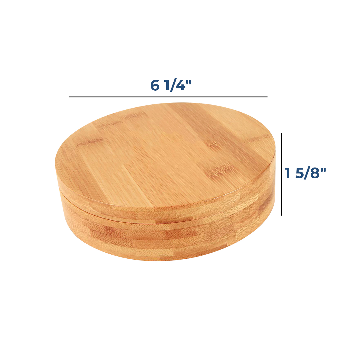 Personalized Bamboo Round 4 Piece Wine Tool Set - Image 2