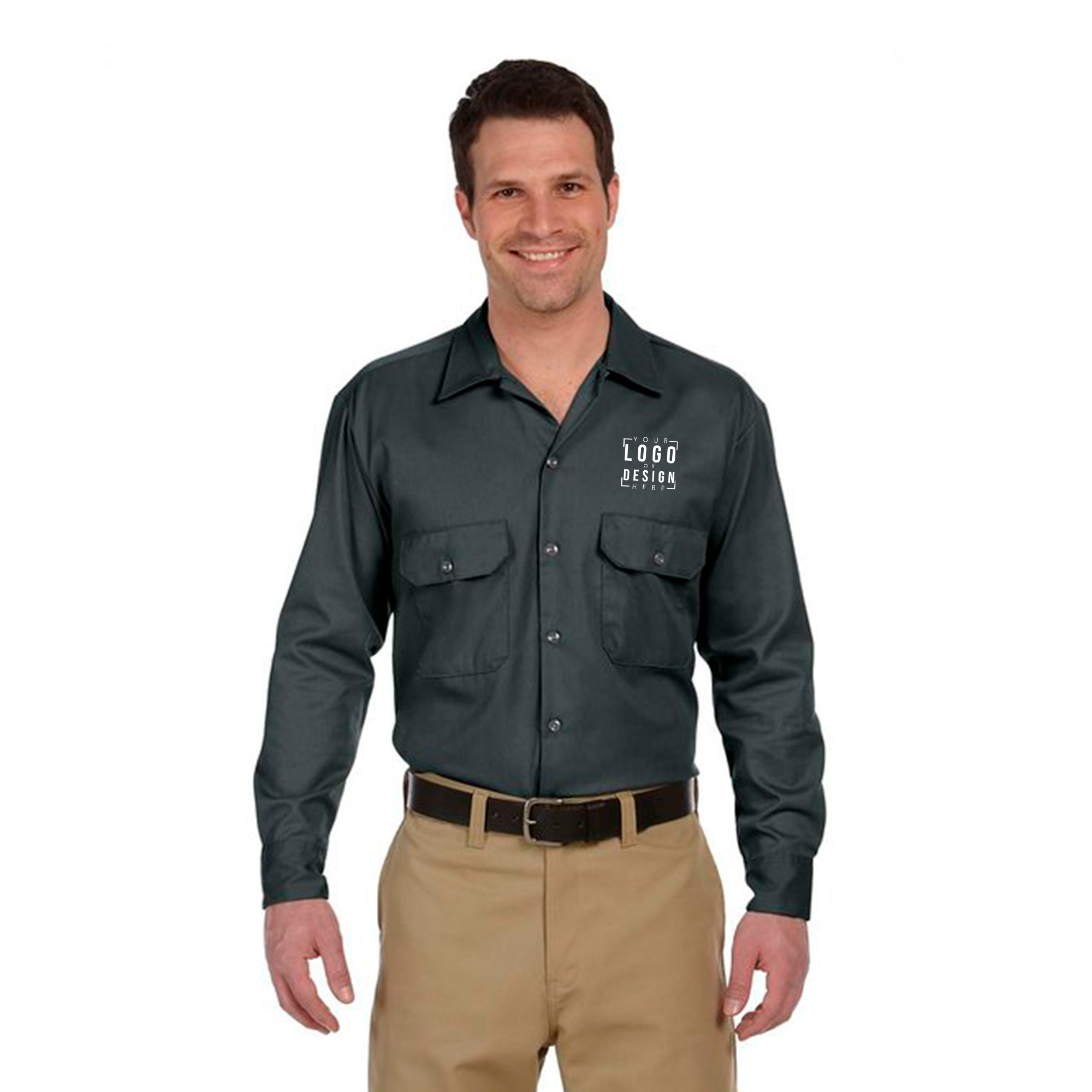 Dickies Unisex Long-Sleeve Work Shirt Dickies Unisex Long-Sleeve Work Shirt