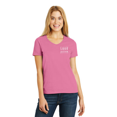 Hanes Ladies ComfortSoft V-Neck Tee