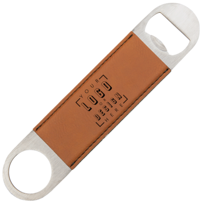 Personalized Leatherette Bottle Opener