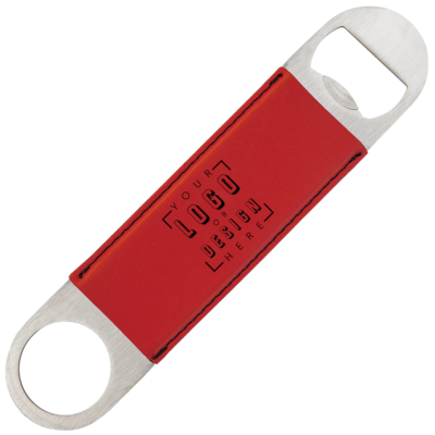 Personalized Leatherette Bottle Opener