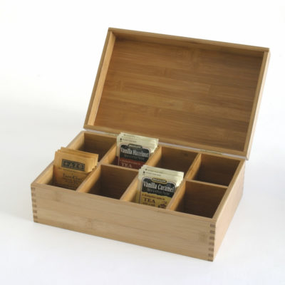 Personalized Tea Box, 8-Section