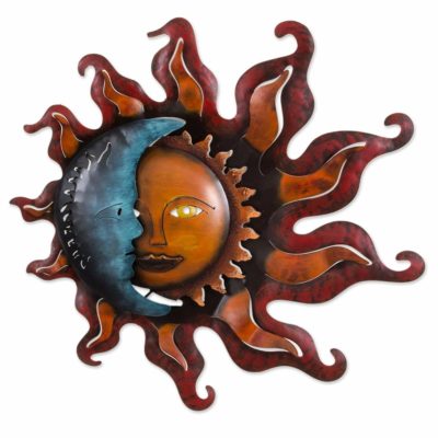 Artisan Crafted Iron Plasma Cut | Wall Decor | Eclipse Flame