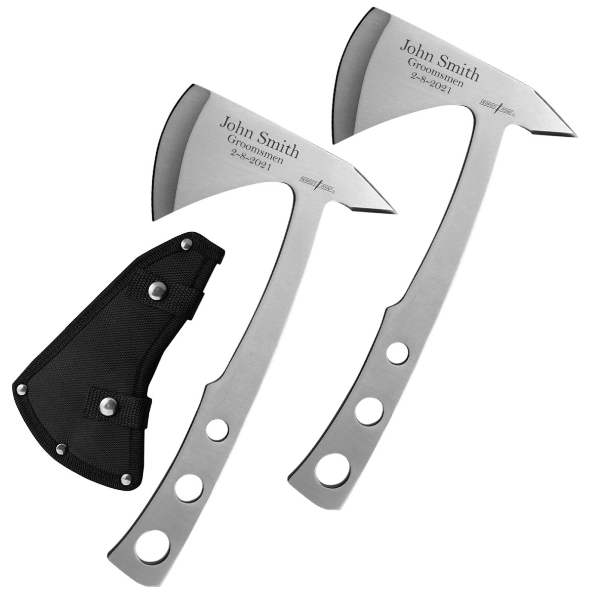 Personalized 9.5" Stainless Steel Throwing Axe - Image 4