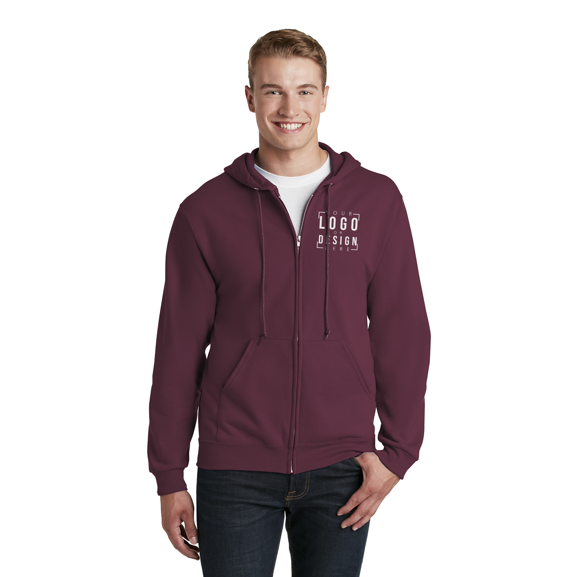 JERZEES - NuBlend Full-Zip Hooded Sweatshirt JERZEES - NuBlend Full-Zip Hooded Sweatshirt