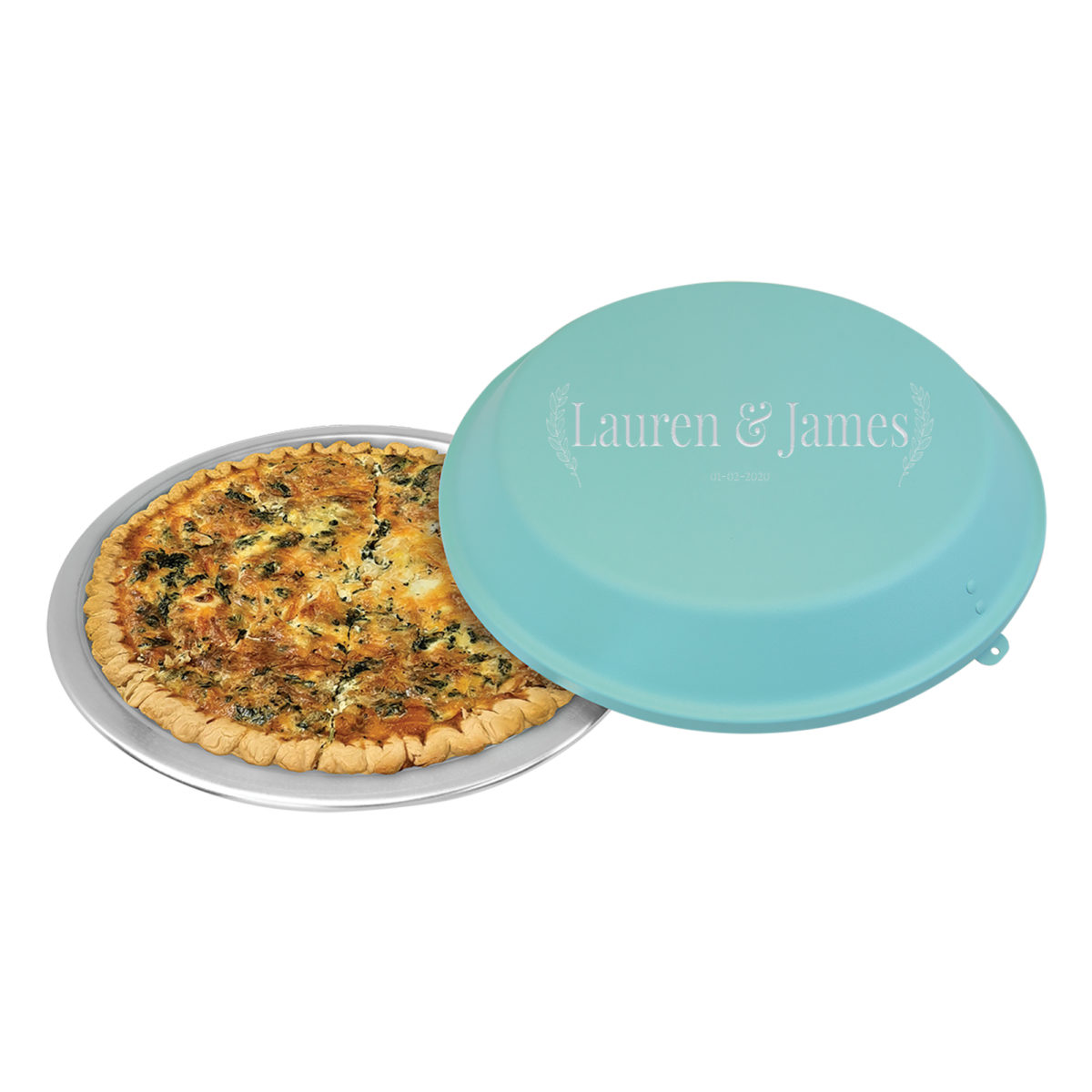 Personalized Laurel Aluminum Pie Pan - Image 5
