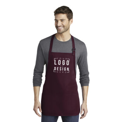 Port Authority Medium-Length Apron with Pouch Pockets