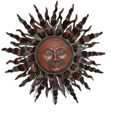 Artisan Crafted Iron Plasma Cut | Wall Decor | Sun Rays