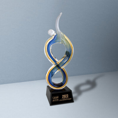 Personalized Solo Figure Rising Award