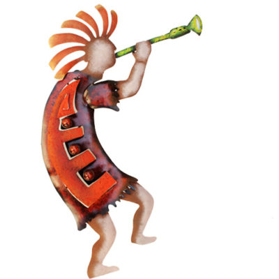 Artisan Crafted Iron Plasma Cut | Wall Decor | Dancer Kokopelli