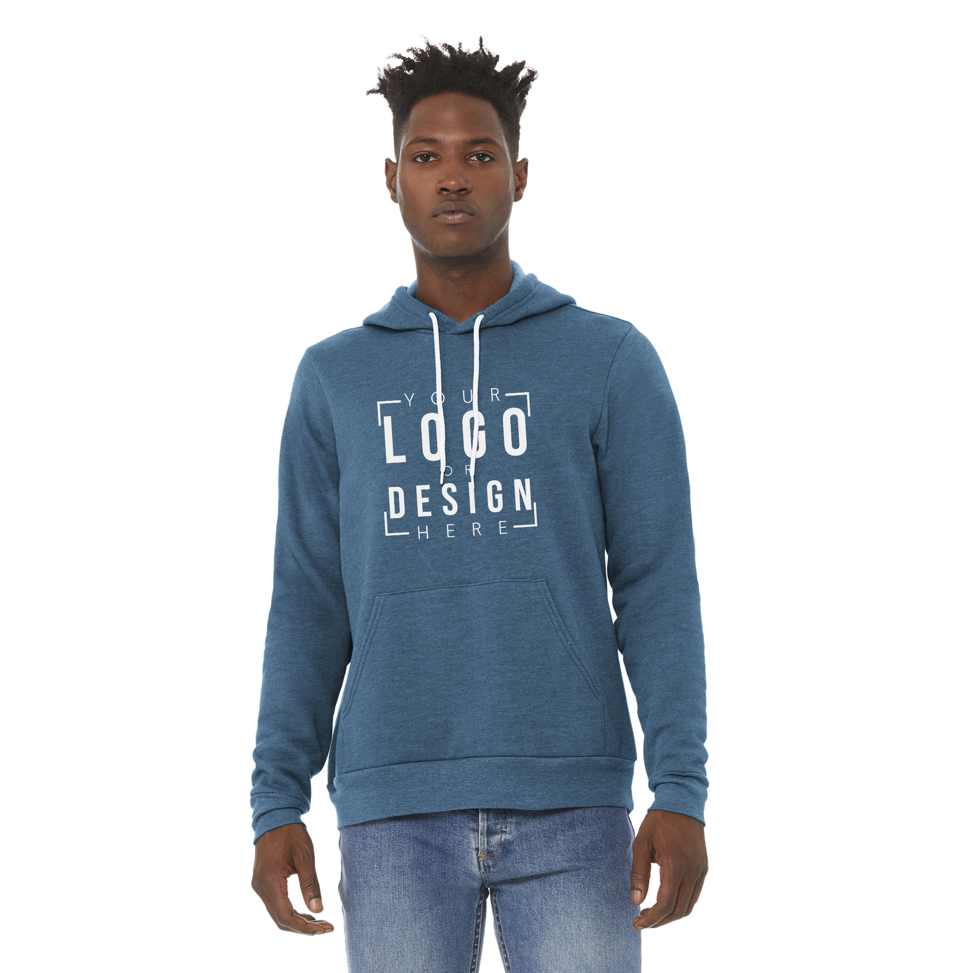 BELLA+CANVAS Unisex Sponge Fleece Pullover Hoodie BELLA+CANVAS Unisex Sponge Fleece Pullover Hoodie