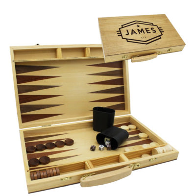 Personalized Cadet Backgammon Game