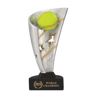 Custom Softball Banner Trophy