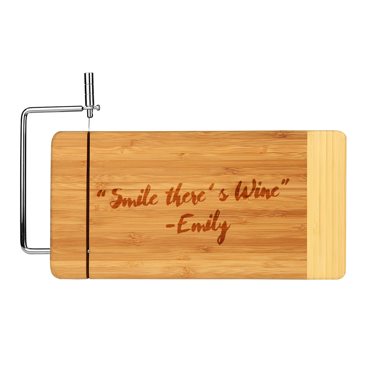 Personalized Cheese Board with Slicer - Image 5