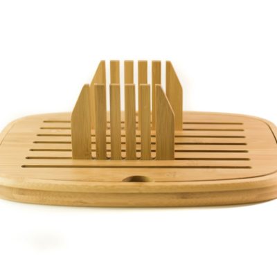 Personalized Bamboo Foldable Bread Slicer