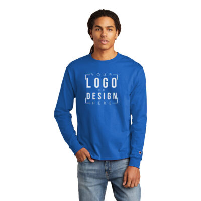 Champion Heritage 5.2-Oz Jersey Long Sleeve Tee