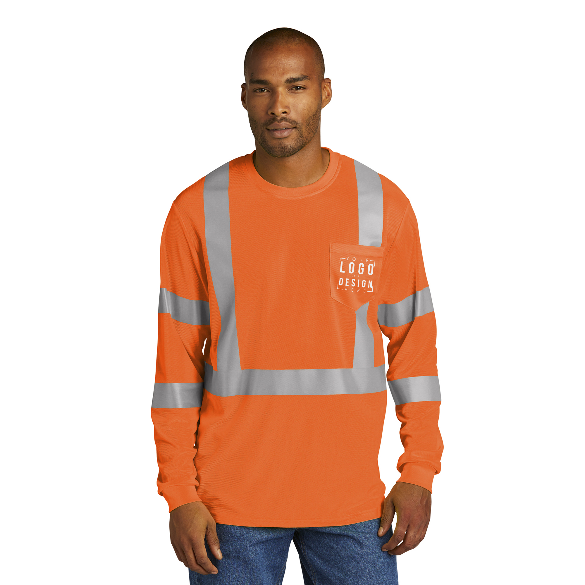 CornerStone ANSI 107 Class 3 Mesh Long Sleeve Tee