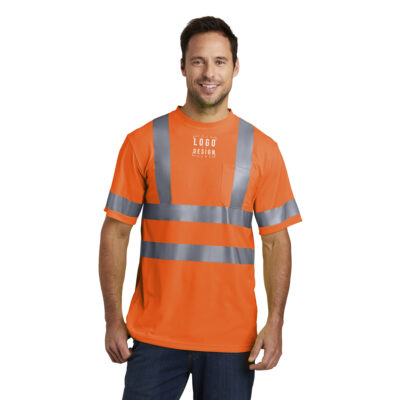 CornerStone - ANSI 107 Class 3 Short Sleeve Snag-Resistant Reflective T-Shirt